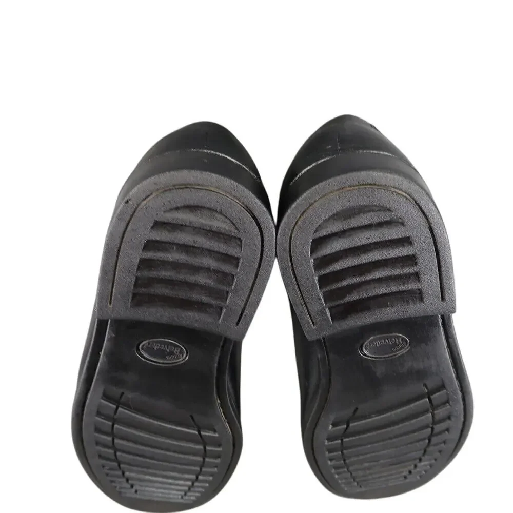 Belvedere Shoes Men 10.5 Oxford Cap Toe Duke Leather Black Classic Comfort Dress